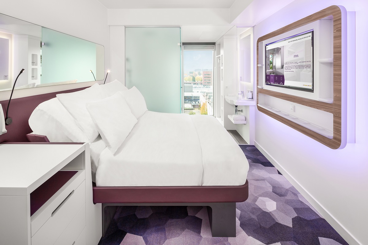 YOTEL room