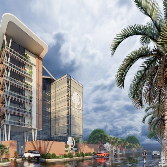 rendering of DoubleTree by Hilton in Pakistan