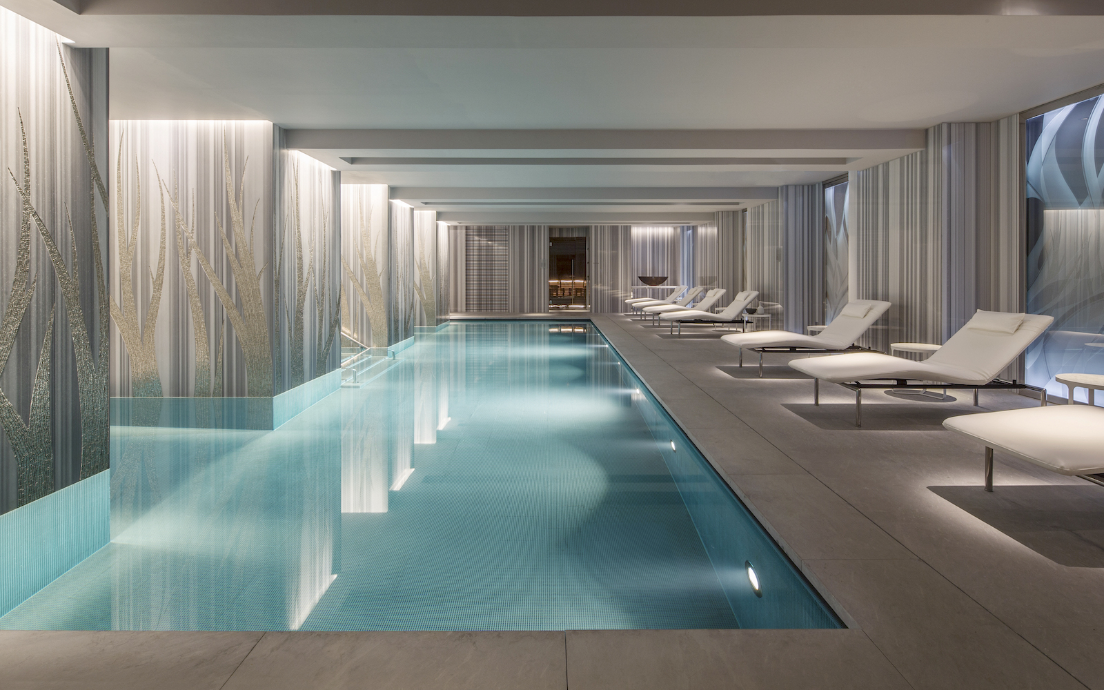 Spa Pool – Four Seasons Hotel London at Ten Trinity Square – Architect Joseph Caspari with Mio Shibuya