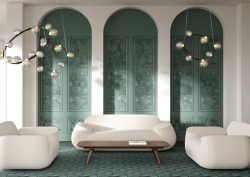 arches frame wallcovering from the Green House Collection by Arte