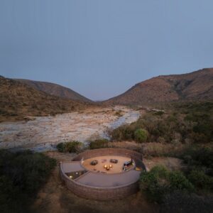 aerial view of the boma